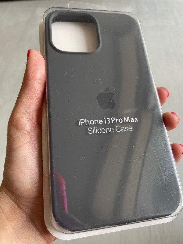 Producto - Silicone Case Gris Oscuro Iphone 13 Pro Max