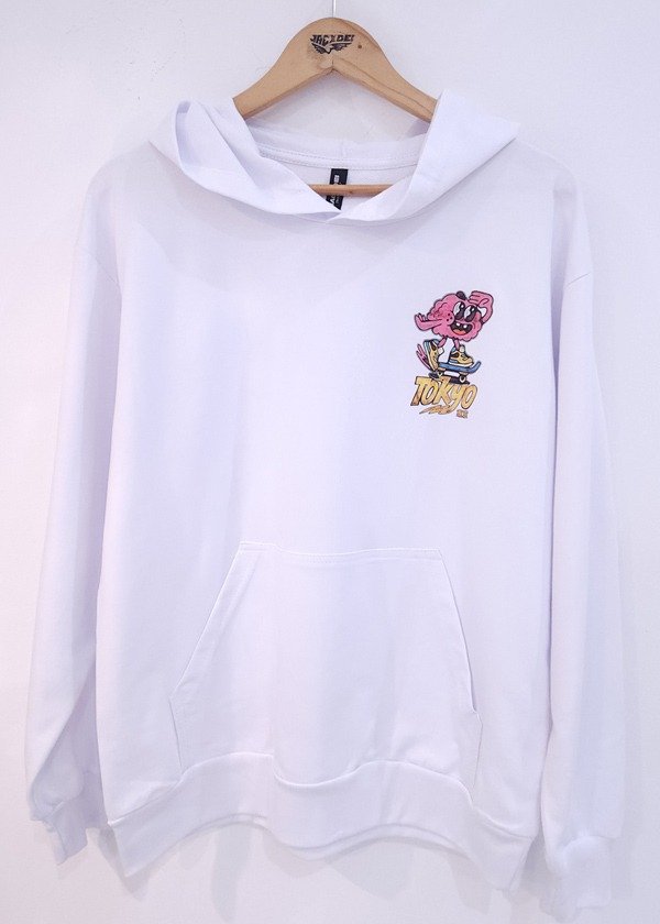 Producto - Buzo Canguro Tokyo Blanco
