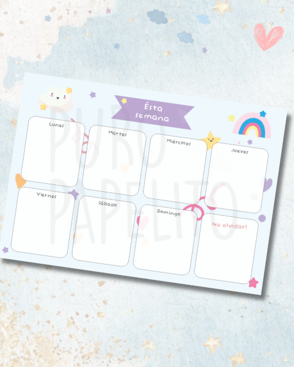Producto - Planner Imantado - 2