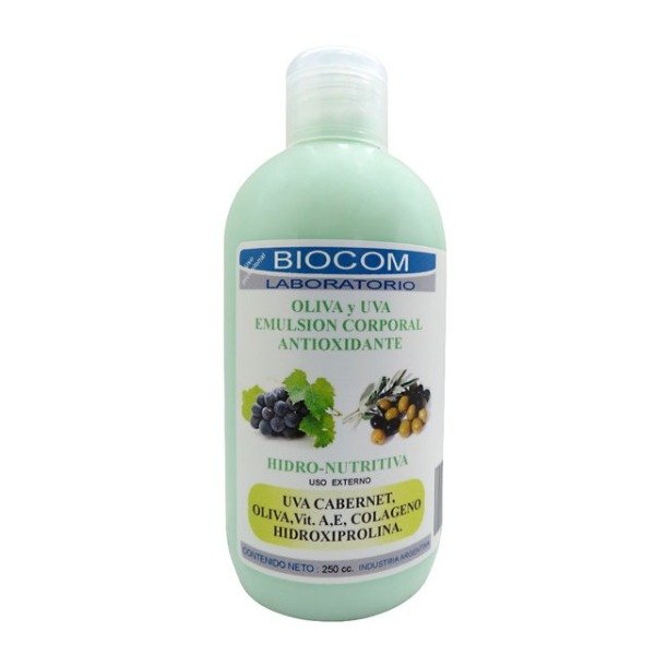 Producto - Emulsión Corporal Oliva/Uva