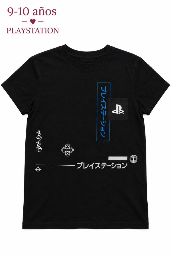 Producto - Remera negra PlayStation - 0