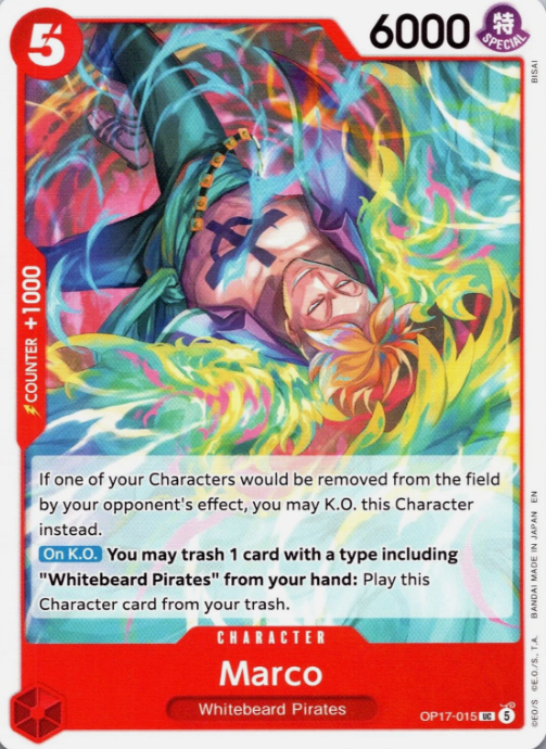 Producto - OP17-015 Marco - The World's Strongest Warriors