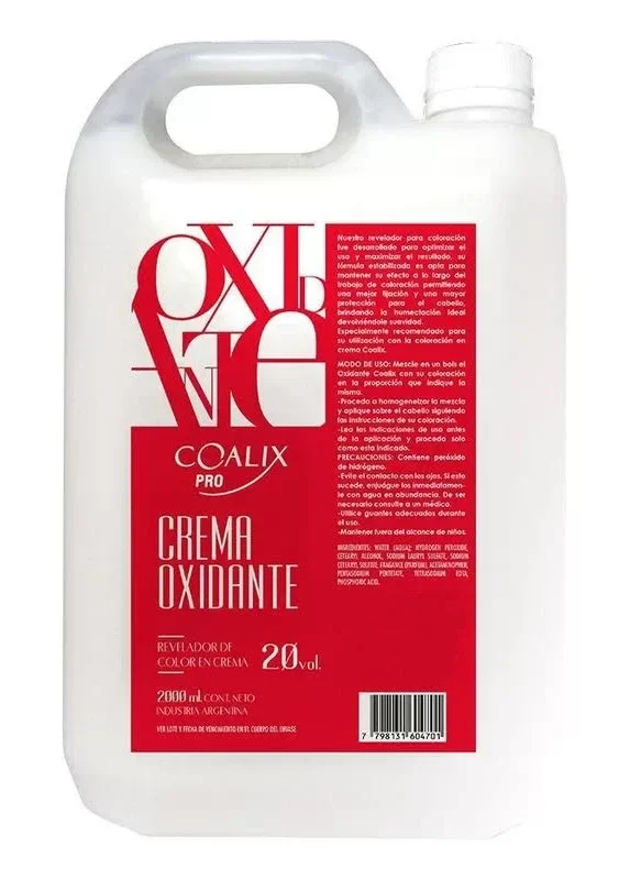 Producto - Crema Oxidante Coalix Pro 20 vol x 1800 ml
