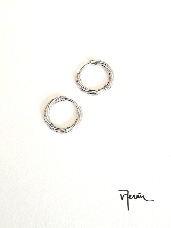Producto - Argollas torzadas 15 mm AC