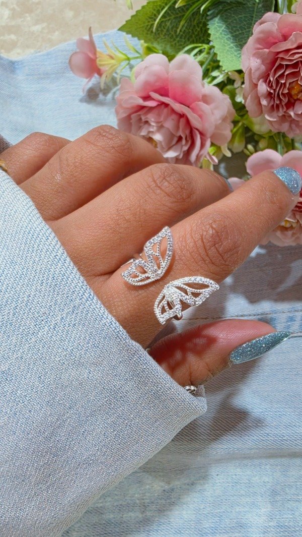 Producto - Anillo mariposa extensible AB