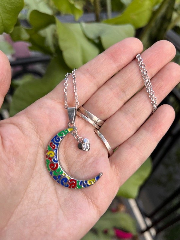 Producto - Color de acero Luna esmaltada