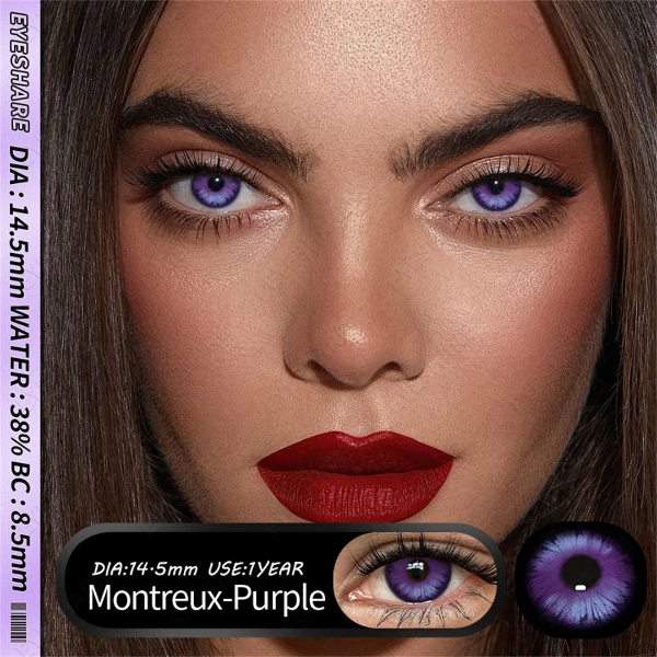 Producto - Lentes contacto fantasía Montreux purple