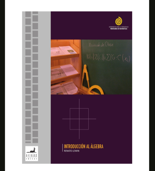 Producto - LIBRO: INTRODUCCIÓN AL ÁLGEBRA