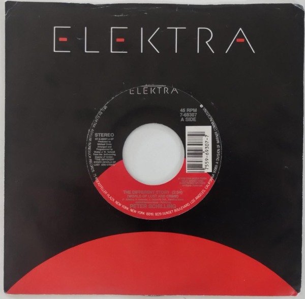 Producto - PETER SCHILLING The Different Story Vinilo Simple 7 USA 1989