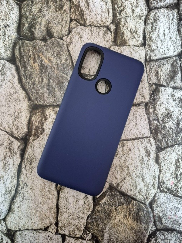 Producto - Funda alto impacto Moto E20 E40 azul