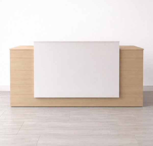 Producto - Mostrador recepcion con solapa 180x60x100