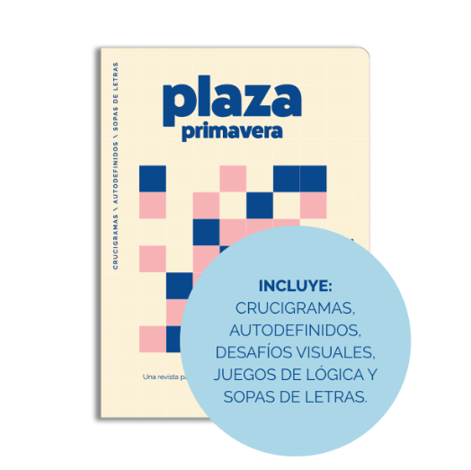 Producto - Plaza Primavera: juegos de palabras y desafíos visuales