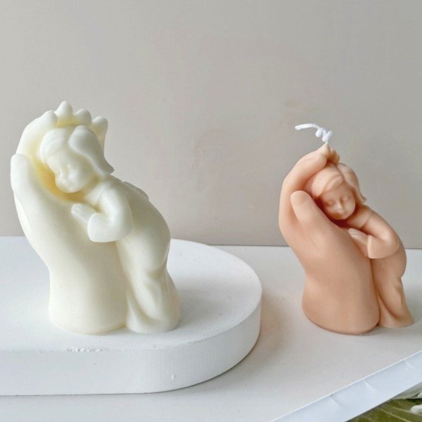 Producto - Molde de silicona Mano sosteniendo un bebe