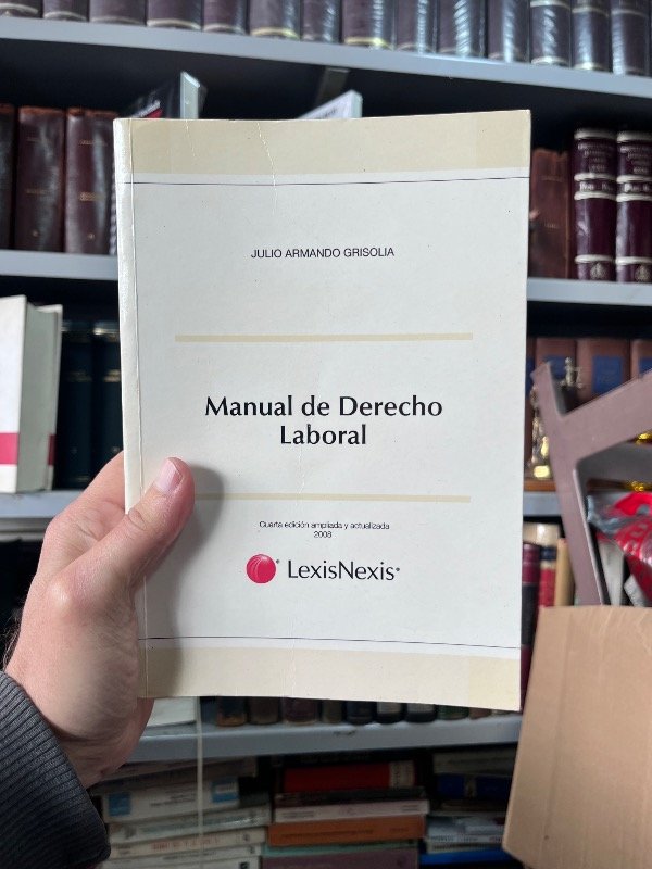 Producto - Manual de derecho laboral Grisolia