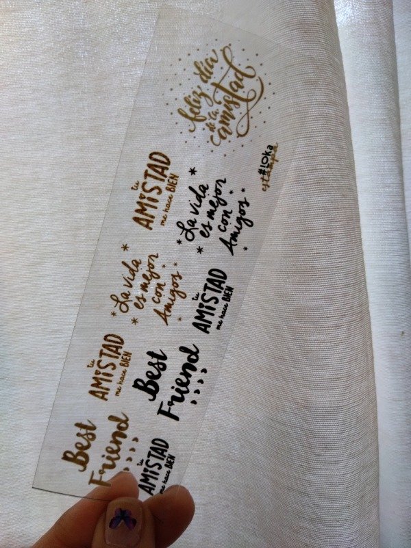 Producto - UV Tiritas 4x14cm Loka Amistad #3