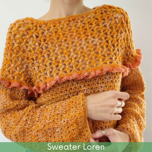 Producto - Guía de tejido Sweater LOREN - 0