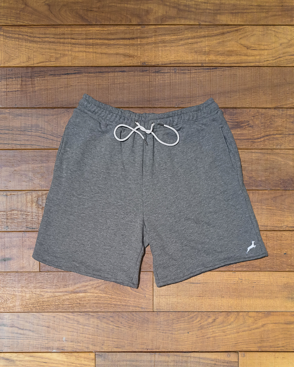 Producto - Short Liso Algodón - Gris