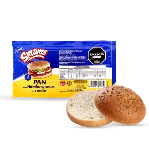 Producto - Pan para Hamburguesa Smams