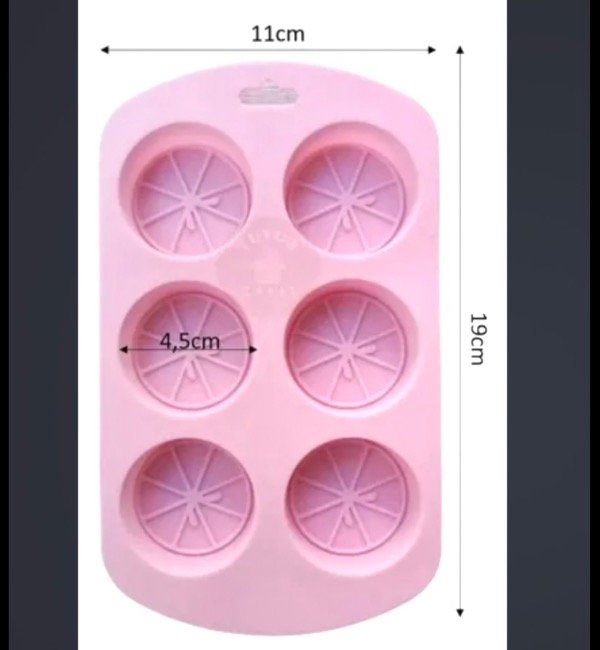 Producto - MOLDE SILICONA LIMÓN X6 - 2