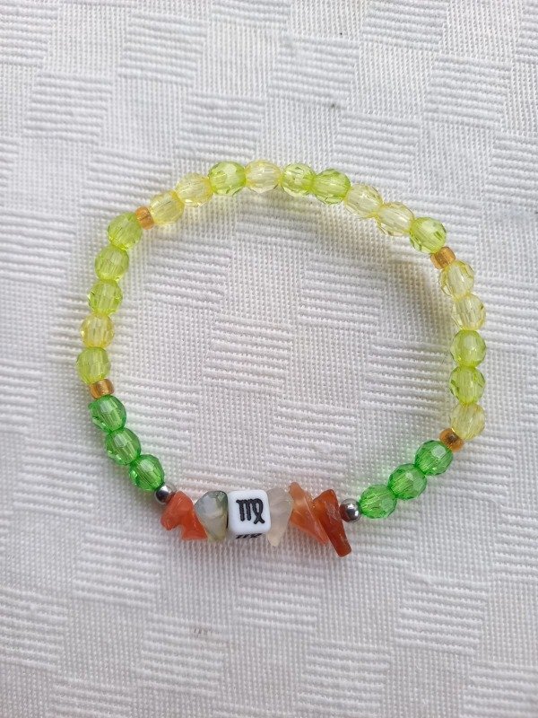 Producto - Virgo - Pulsera Vibracional Color Agata Cornalina