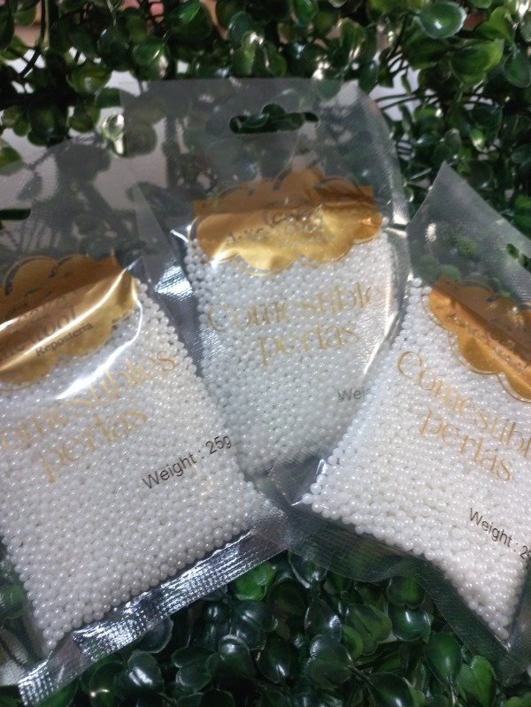 Producto - MICROPERLAS BLANCAS 25GR
