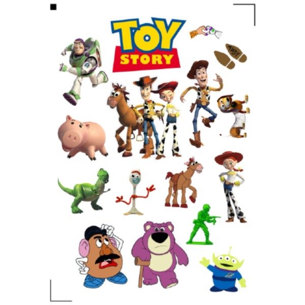 Producto - Plancha de Sticker Toy Story