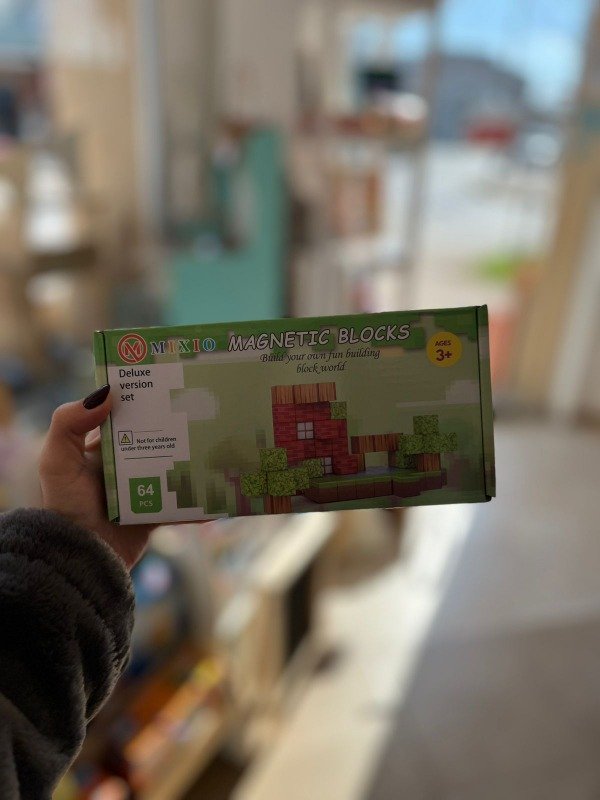 Producto - Magnetics Blocks Minecraft 64 piezas