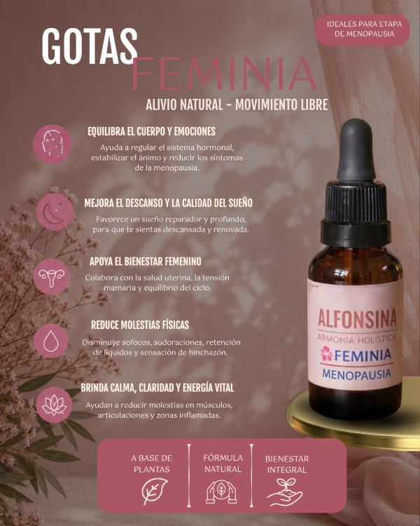 Producto - GOTAS FEMINIA (Menopausia)