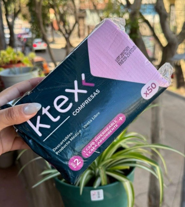 Producto - COMPRESAS PAQUETE X50