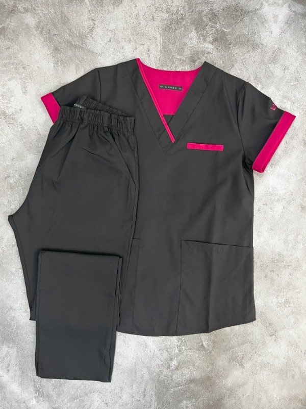 Producto - INDIGO (Negro detalle Fucsia)