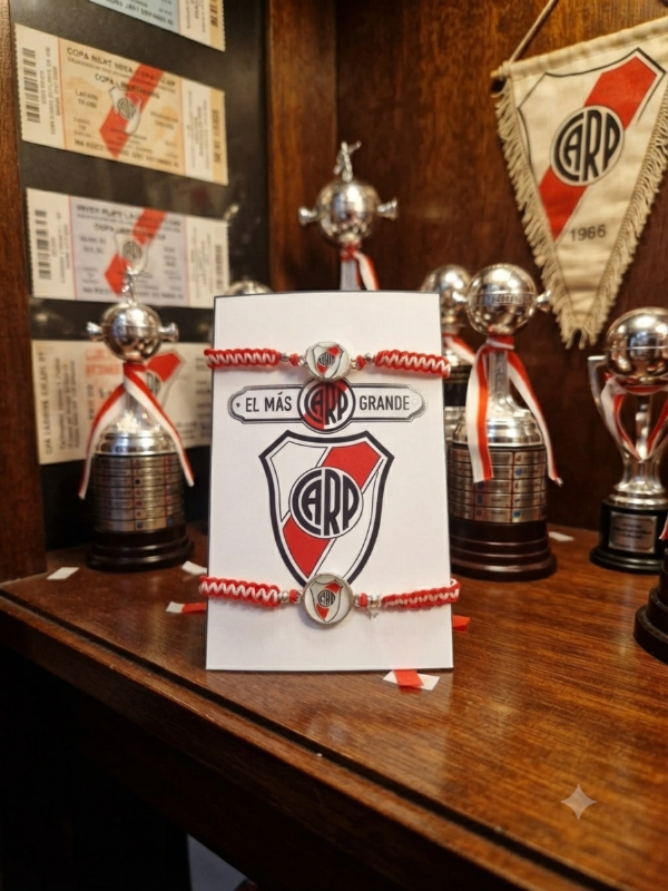 Producto - Pulseras River plate con dije - 1
