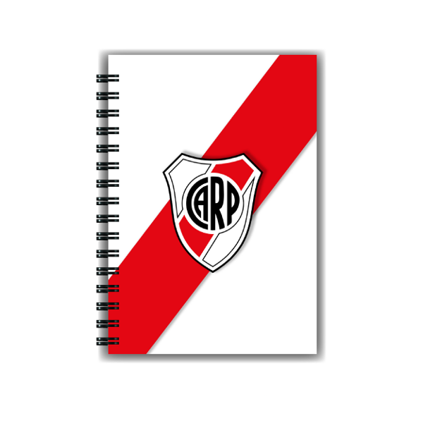 Producto - Cuaderno Tapa dura A5 River