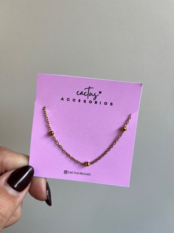 Producto - Collar Bolitas 2 A.D.