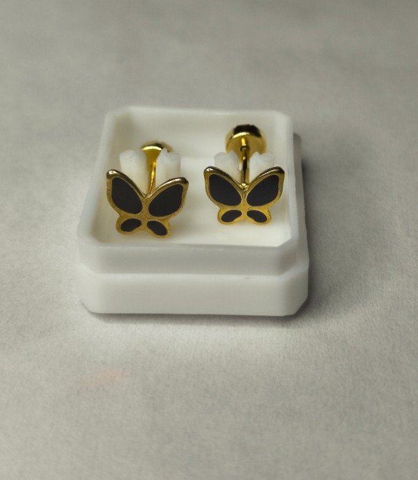 Producto - Abridor dorado mariposa negro
