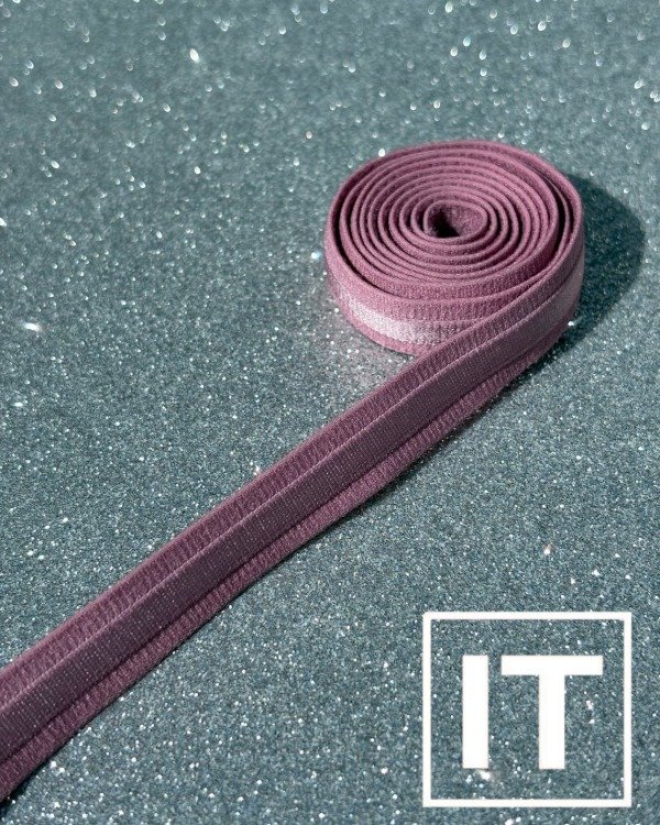 Producto - Elástico bretel importado doble 12mm rosa viejo (por metro)