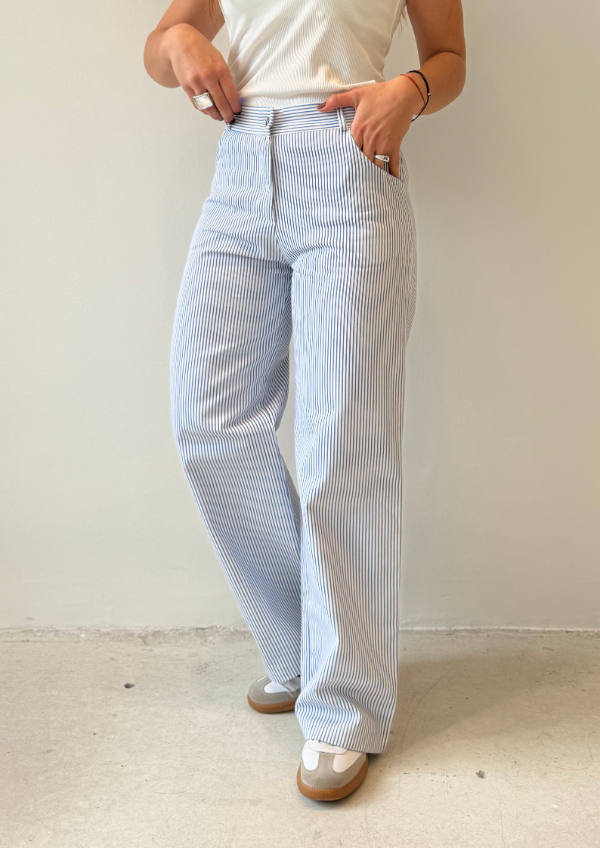 Producto - Pantalón BILBAO - Blanco/Azul