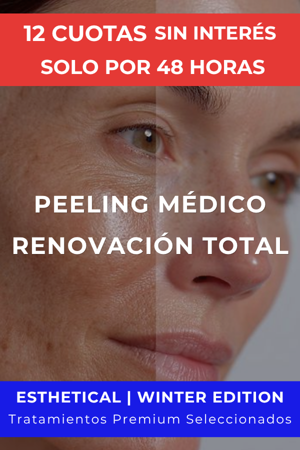 Producto - Protocolo renovación total - 3 Peelings Médicos - Winter Edition