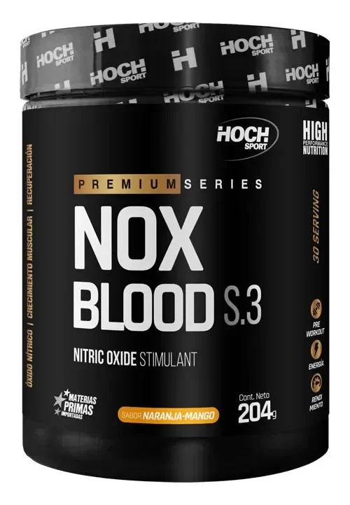 Producto - NOX BLOOD S.3 (estimulante de oxido nitrico)