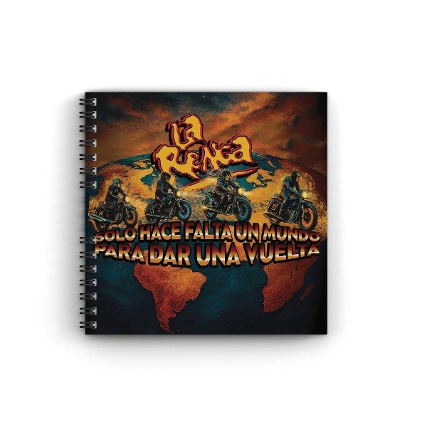 Producto - Cuaderno - LA RENGA - Solo Hace Falta un Mundo Para dar una Vuelta