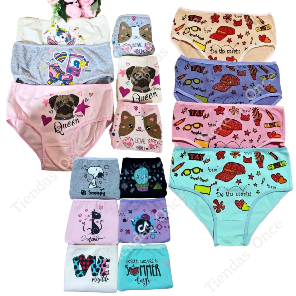 Producto - Bombacha MAXI juvenil - Por docena
