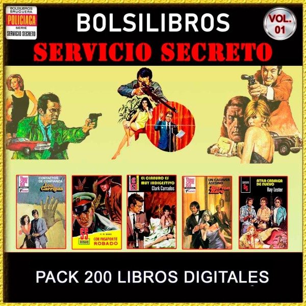 Producto - BOLSILIBROS SERIE SERVICIO SECRETO VOL 01