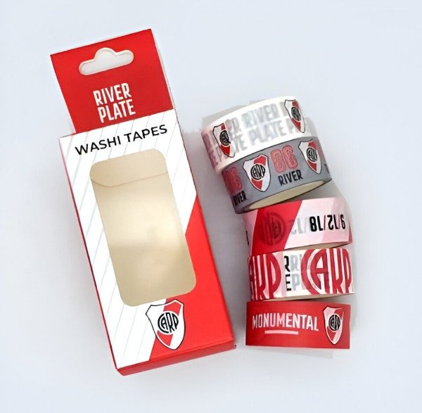 Producto - Cinta decorativa river washi tape x 5 un
