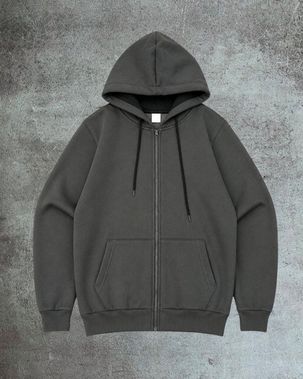 Producto - Campera Frisada Gris Topo