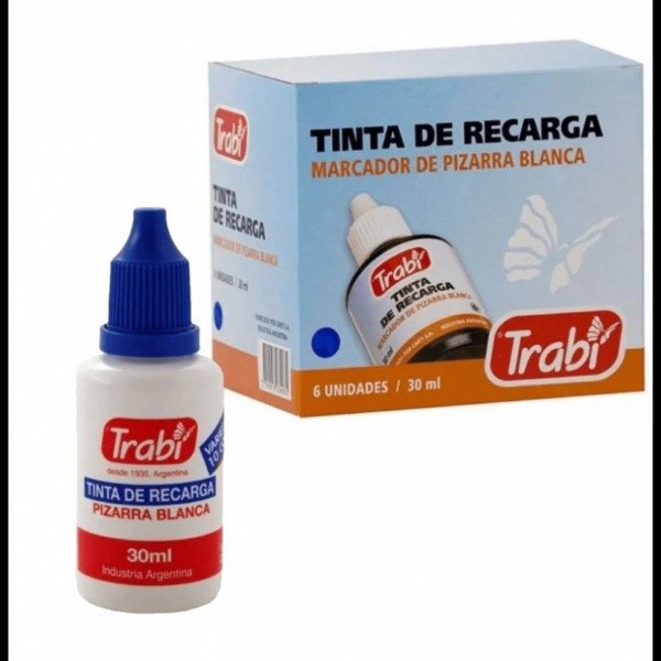 Producto - TINTA P/MARCADOR TRABI P/PIZARRA X 30 CC