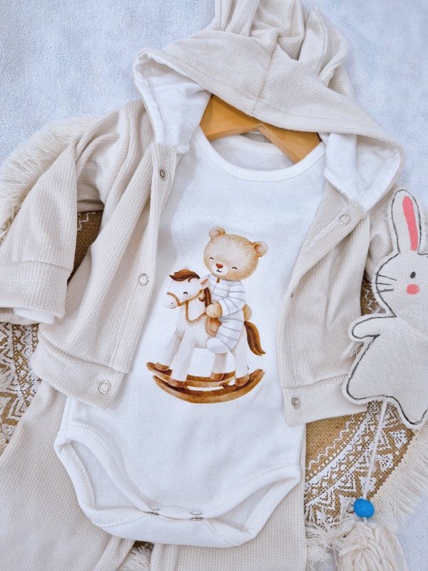 Producto - Conjunto de plush wafleado