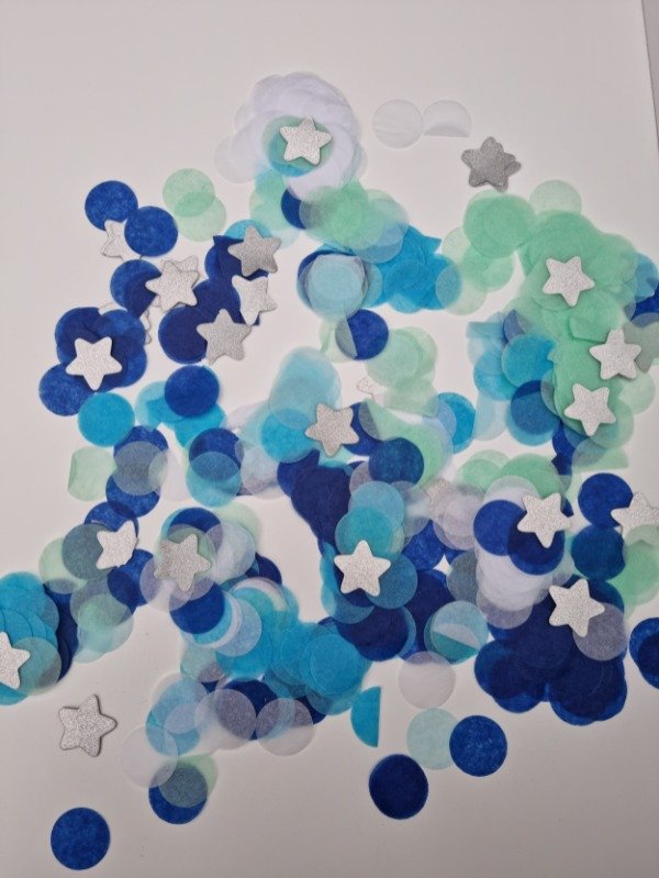 Producto - Confetti Estrella Blue
