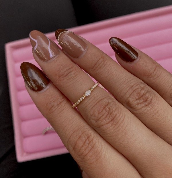 Producto - Anillo media falange Reina ac.quirurgico dorado