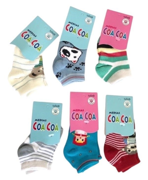 Producto - Zoquetes Niño - Talle 1 x 12 unidades