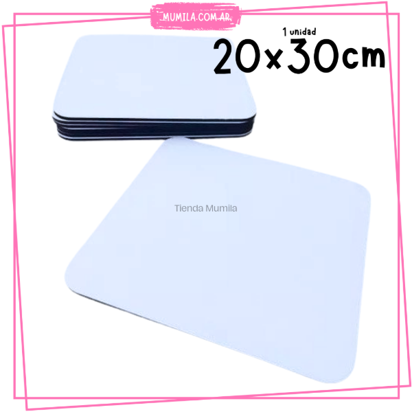 Producto - Base Torta Rectangular 20x30cm Base Fibroplus 3mm