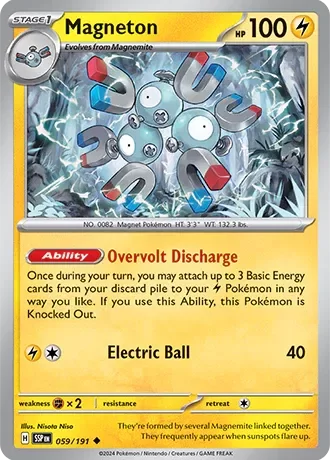 Producto - Magneton - 059/191 - Surging Sparks